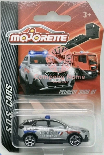MAJORETTE 216 - Peugeot 404 Break Police - Occasion En Boîte