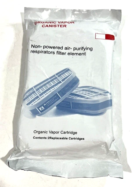 Organic Vapor Canister (2 Replacement Catridges)