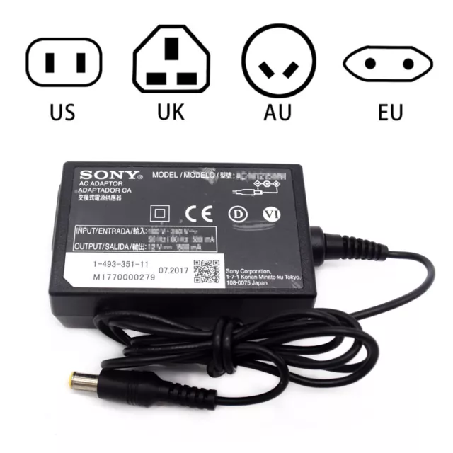 Sony  Power Supply For BDP-S1500 BDP-S3500 BDP-S4500 DVD AC Adapter Charger