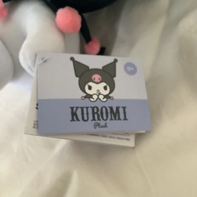 OFFICIAL 9 INCH Kuromi Quality Soft Toy From Hello Kitty Bnwt £9.99