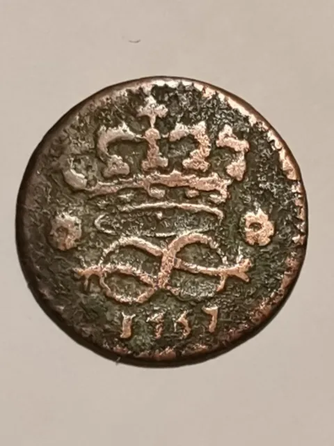 Savoia. 2 Denari 1767. Carlo Emanuele Iii.       N. 09