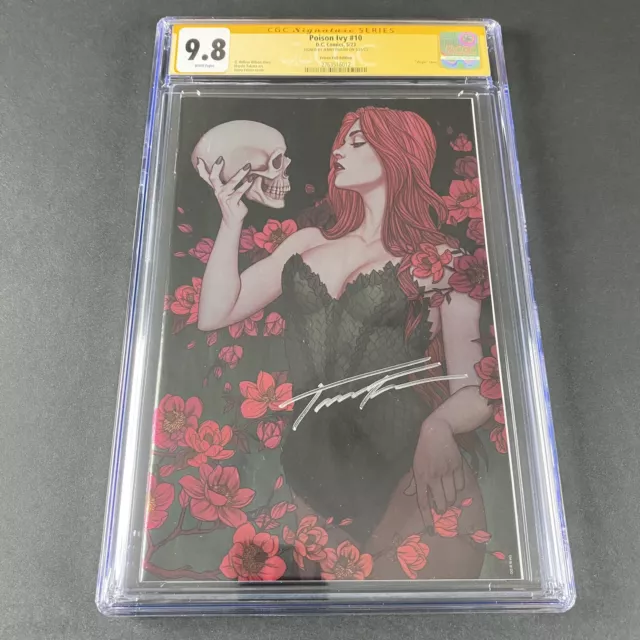 Poison Ivy 10 CGC 9.8 Signed by Jenny Frison! Wondercon Exclusive Variant!