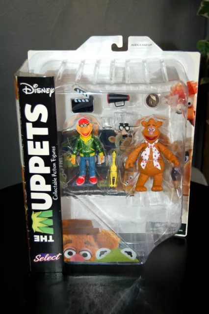 THE MUPPETS SHOW - Série 1 Fozzie with Scooter 13 cm - Diamond Select