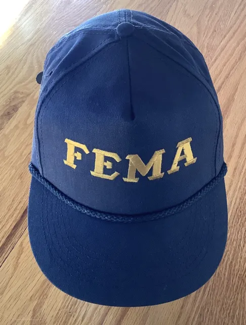 FEMA  Federal Emergency Management Agency Ball Cap Hat Disaster Preparedness
