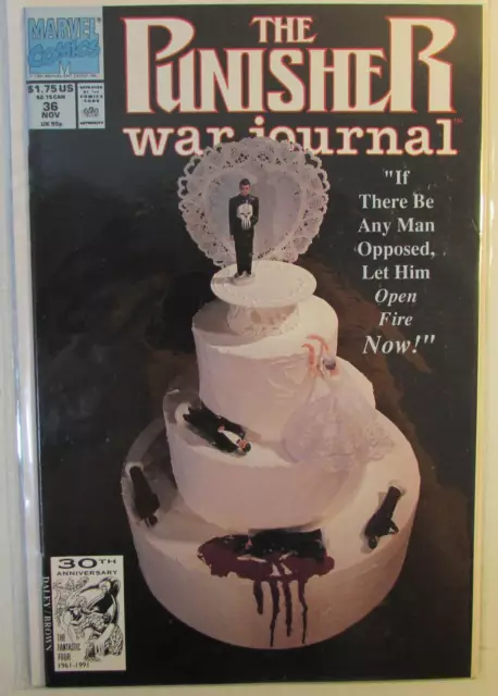 The Punisher War Journal #36 Marvel (1991) 1st Series 1st Print Comic Book