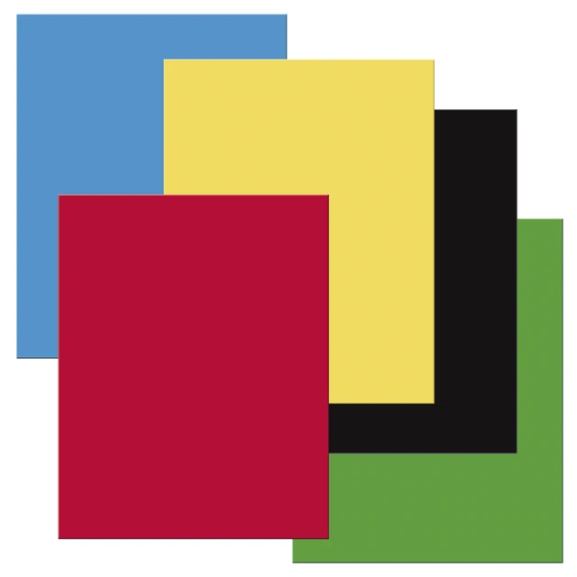 Pacon Heavy-Duty Poster Board, Primary Assorted Colors, Pack of 25