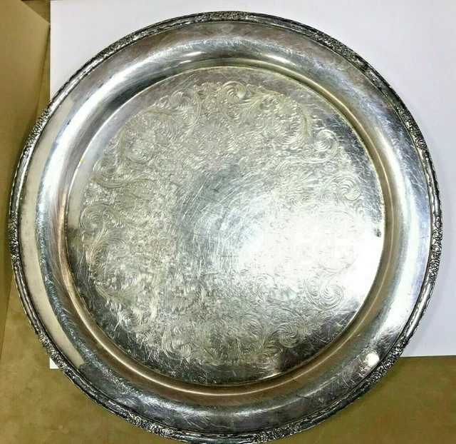 Small party tray for hors d'oeuvre display 15"