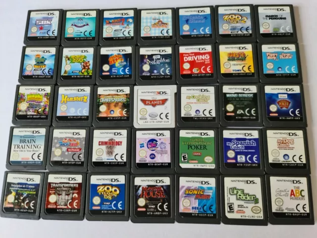 Nintendo DS/3DS Games - Cartridge Only - Huge Selection - Multi Listing