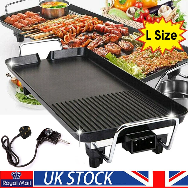 ELECTRIC TEPPANYAKI TABLE Top Grill Griddle BBQ Hot Plate Barbecue L