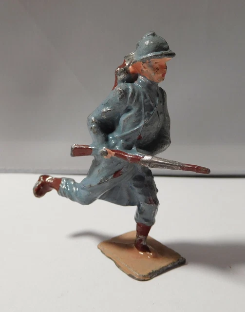 Soldat De Plomb Bersaglier Italien 1915 - 54 Mm, Première Guerre Mondiale, Collection Hachette