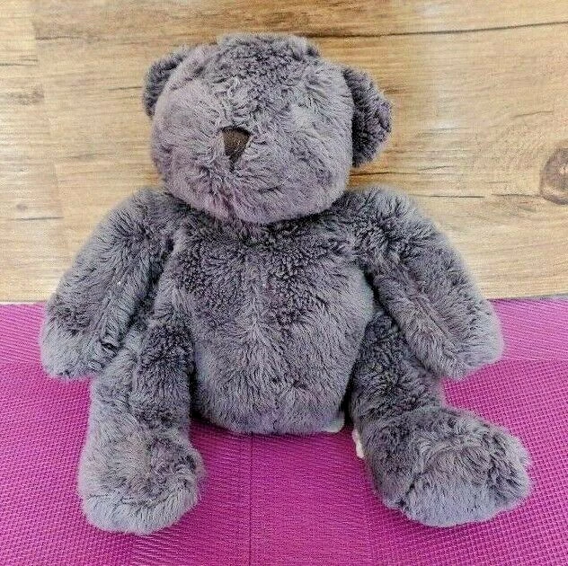 B6G / doudou peluche ours gris foncé DU PAREIL AU MEME DPAM