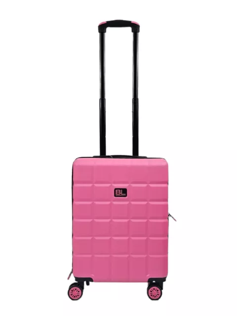 Voyage Rose Coque Rigide Classique Valise Set 8 Roue Bagage Cabine Set Sacs