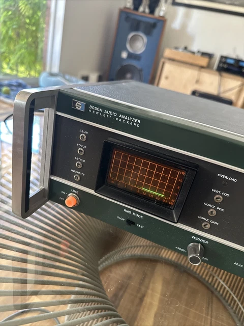 Vintage HP 8050a Altec Lansing audio analyzer Jim Fosgate Owned