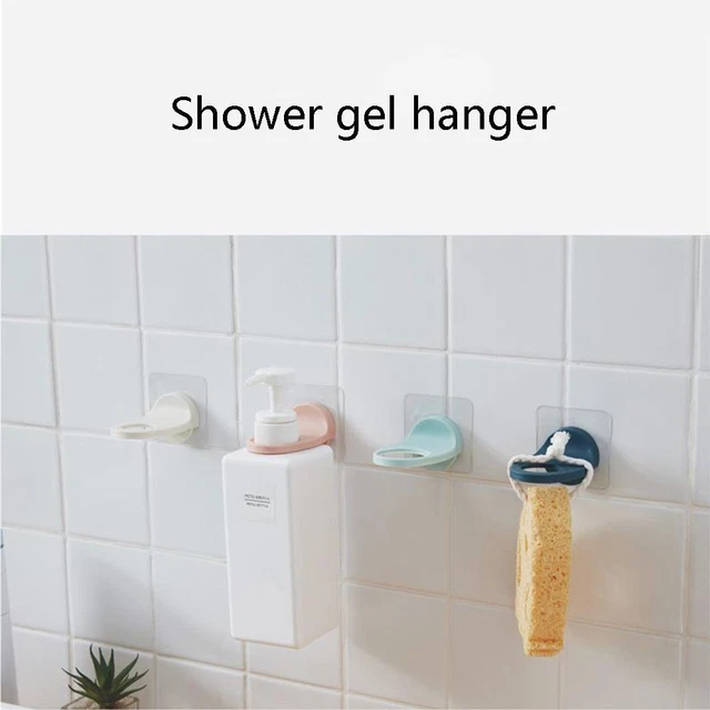 Gancho de pared gel de ducha soporte de gel de ducha champú estante gel de ducha clip