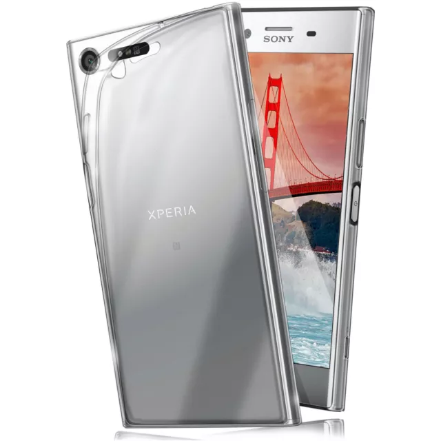 Hülle für Sony Xperia X Compact Schutzhülle Silikon Case Cover Klar Transparent