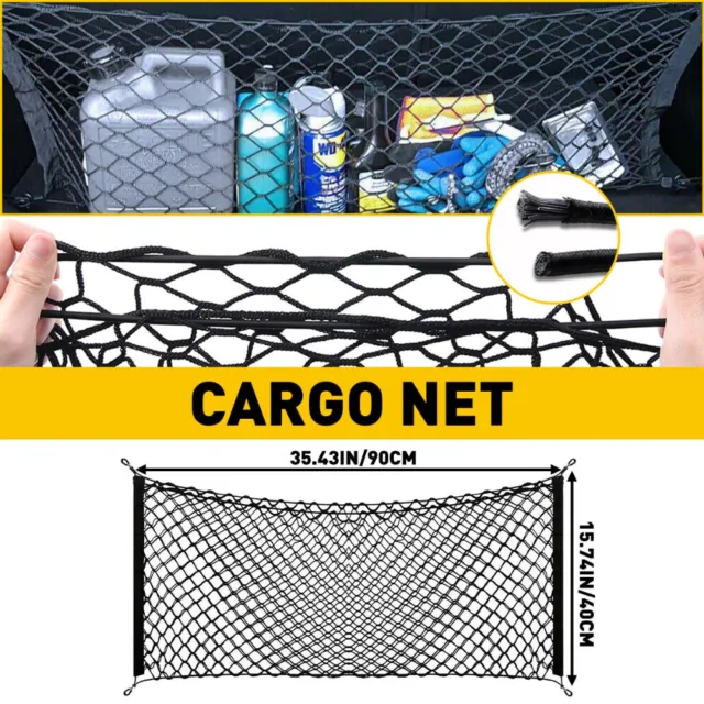 Car Trunk Accessories Cargo Envelope Net Universal Style Car Interior Parts