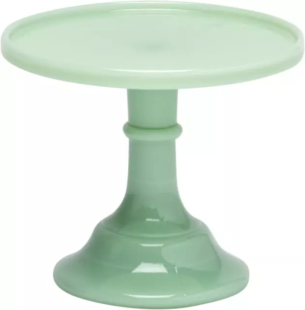 Jadeite 6″ Glass Cake Stand - by Mosser Glass