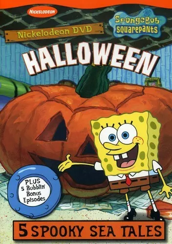 SpongeBob SquarePants - Halloween DVD Very Good Free Shipping Nickelodeon