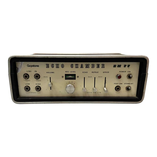 GUYATONE EM-606 ECHO Chamber Cartridge Tape Echo Machine Vintage