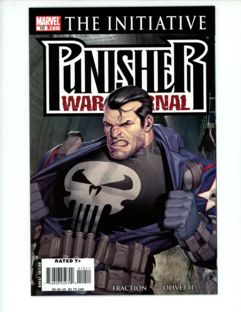 Punisher War Journal #10 VF+ 2nd Series Matt Fraction  Ariel Olivetti Comic