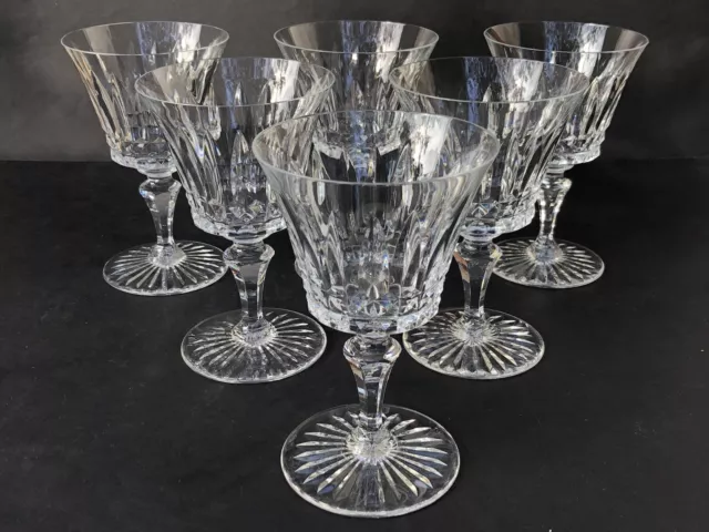 Superbes 6 GRANDS VERRES A EAU CRISTAL BACCARAT modèle BUCKINGHAM Neuf en boîte 2