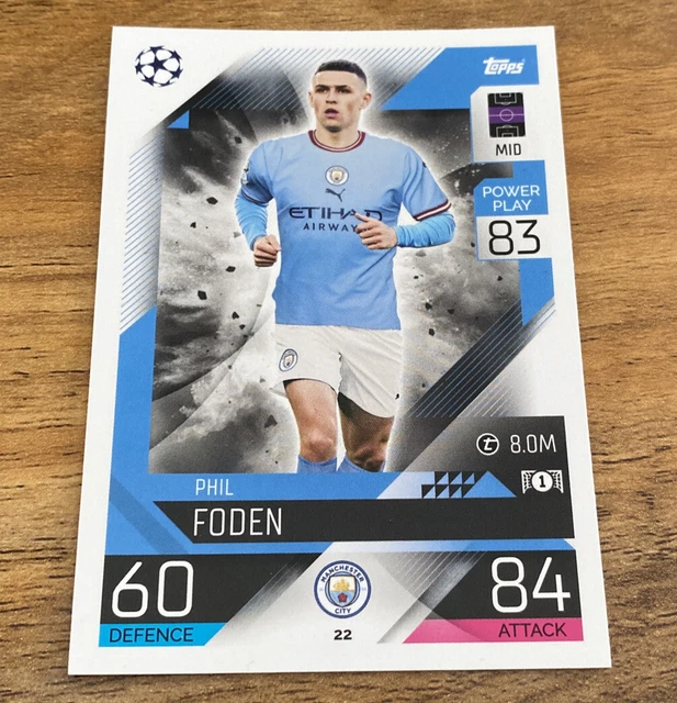 Fifa Cards 2023-24 Donruss #88 Phil Foden Soccer Card - Manchester