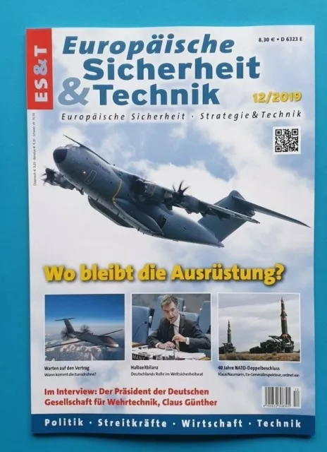 ES & T Europäische Sicherheit & Technik 12/2019 ungelesen 1A absolut TOP