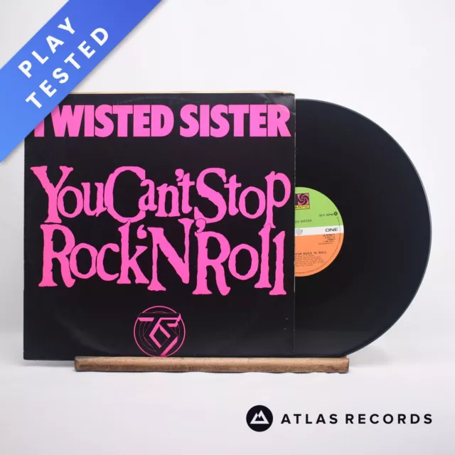 Twisted Sister You Can't Stop Rock 'N' Roll 12" Single Vinyl Record - VG+/NM