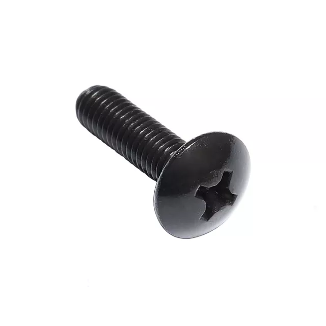 Phillips Truss Head Machine Screws ALL SIZE - Black 304 Stainless Steel