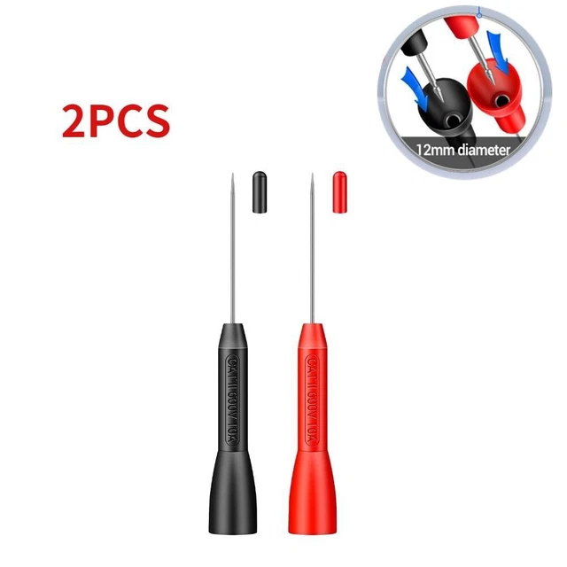 Sonden Multimeter Test Nadel Nondestructive PVC / Kunststoff + Messing Teile