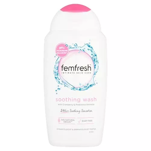 Femfresh Intimate Hygiene - Ultimate Care Soothing Wash, 250Ml By Femfresh