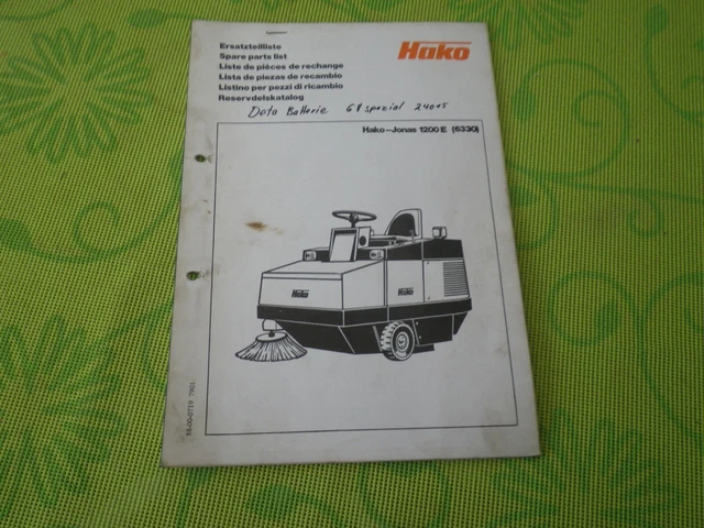 Kehrwalze Hako Jonas 1100/1200 – Poly-Beborstung 0,90 Mm Spiralbesatz, Ersatzwalze