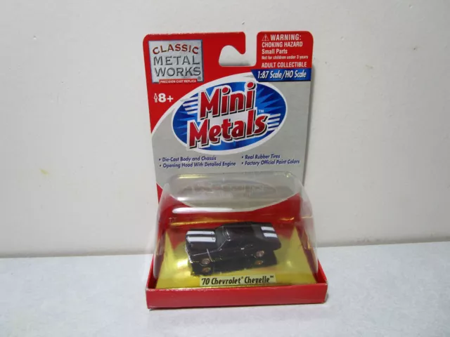 CLASSIC METAL WORKS Mini Metals Cmw Ho 1970 70 Chevrolet Chevy Chevelle ...