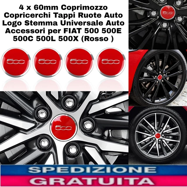 YOU.S ORIGINALE Coprimozzo Coprimozzo Copricerchi Coprimozzo Copricerchio 58-55 Mm (5 Pz - Foto 4