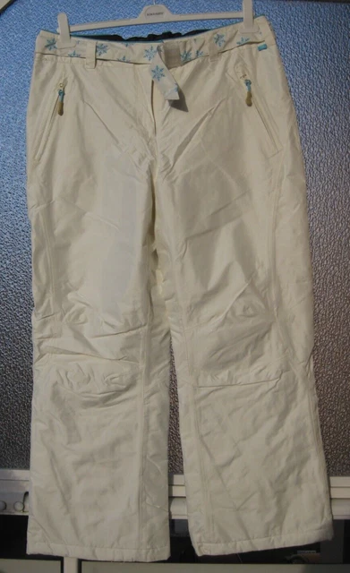 SNOWBOARDHOSE / SKIHOSE  DAMEN - offwhite / Gr. 44/46