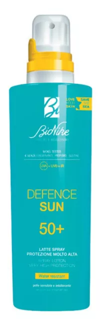 DEFENCE SUN LATTE SPRAY SPF 50+ BioNike 200ML