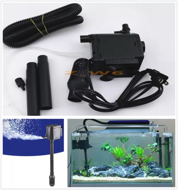 260 GPH 110V 20W 1000LH Submersible Water / Air Pump Aquarium Fountain Fish Tank