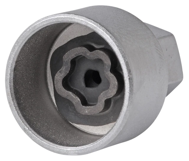 Kit Antisfurto Ruote SW-Stahl 02384L 20 Pz. Cerchio Smontaggio Set Chiave Adattatore Chiave Per Svitare Dadi Sicurezza Auto