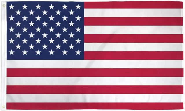 USA 3x5FT Ultra Durable 100D Poly American National Flag Old Glory Patriotic