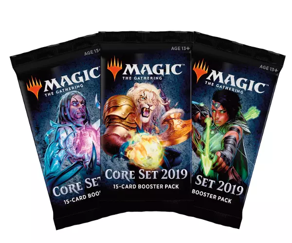 MTG Magic The Gathering Magic 2019 Core Set sealed DRAFT booster pack x1