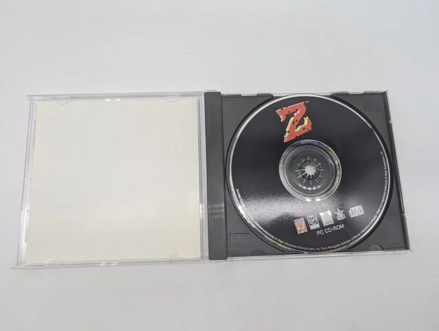 Z (PC CD-ROM, 1996) Bitmap Bros Virgin Interactive Windows 95 Clean ...