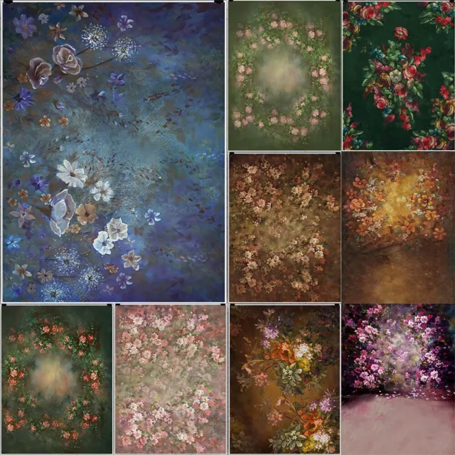 Vintage Abstract Photography Background Floral Large Photo Studio Backdrop Party