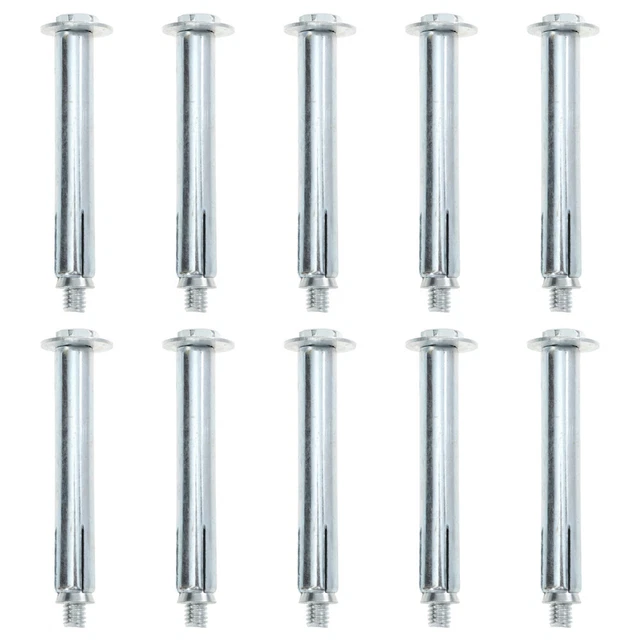 10 Pcs Geschwindigkeitsbegrenzungsschraube Eisen Bolzen Für Asphalt Parkstopper