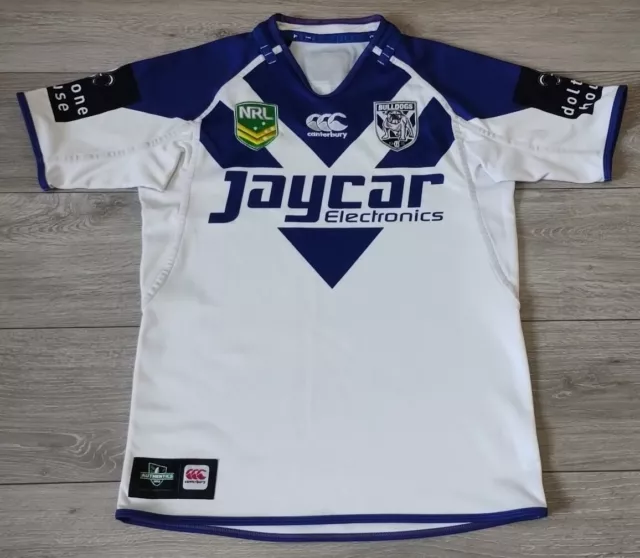 Canterbury Bankstown Bulldogs NRL Rugby League Home Shirt 2013 Medium Jersey Top