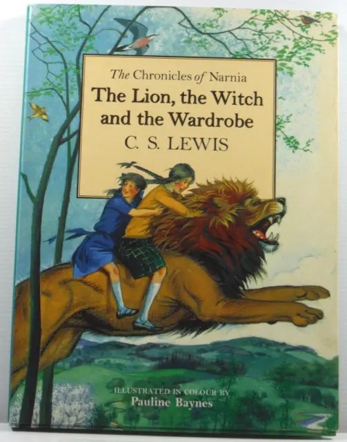 The Chronicles of Narnia Lion Witch and Wardrobe by C S Lewis large picture book