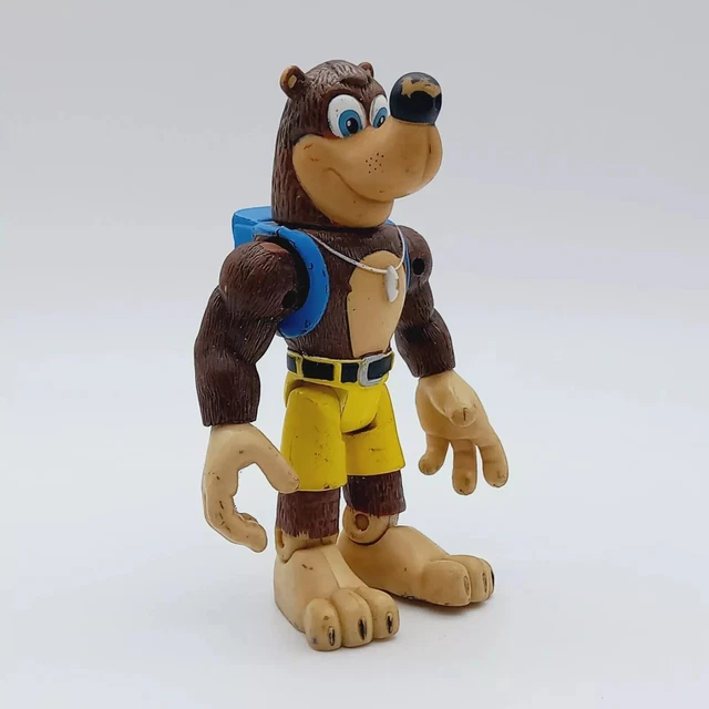 ACTION FIGURE BANJO Kazooie Diddy kong racing 1999 Nintendo 64