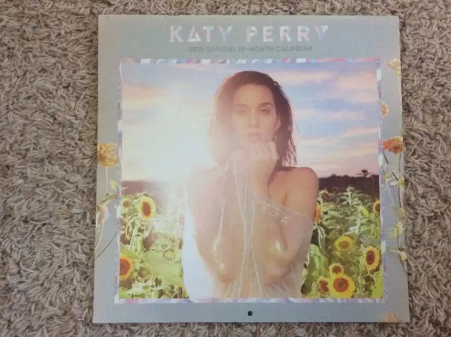 KATY PERRY Official 2015 Calendar VERY GOOD Condition HOT PICS! American Idol