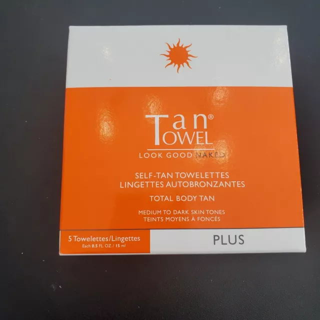 Tan Towel Full Body  5 Ct. Self Tanner