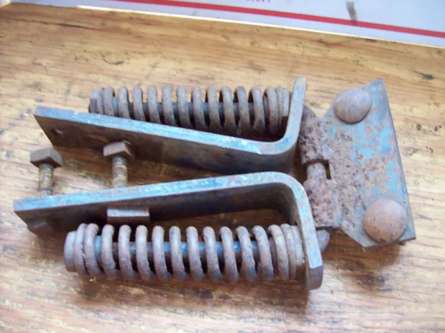 Farmall Cub International moldboard plow left plow mounting bracket and springs