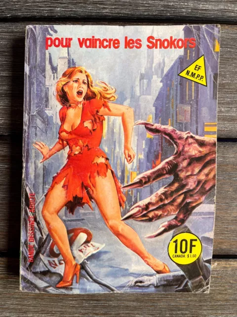 Livre BD  adulte  EF Vintage ELVIFRANCE * Serie Verte n° 120  * de 1985 !